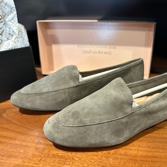 Birdies "The Vesper" Seude Flat Women's Shoes in Sage - Size 8 U.S - Picture 2 of 6